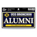 Central Oklahoma-U Of 3" X 6" True Pride Decal - Alumni