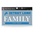 Lions 3" X 6" True Pride Decal - Family