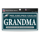 Eagles 3" X 6" True Pride Decal - Grandma