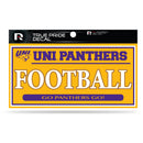 Northern Iowa 3" X 6" True Pride Decal - Football (Alternate)