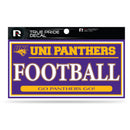 Northern Iowa 3" X 6" True Pride Decal - Football