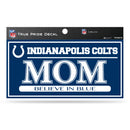 Colts 3" X 6" True Pride Decal - Mom