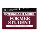 Texas A&M 3" X 6" True Pride Decal - Alumni