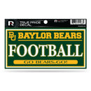 Baylor 3" X 6" True Pride Decal - Football