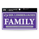Stephen F. Austin 3" X 6" True Pride Decal - Family