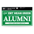 North Texas 3" X 6" True Pride Decal - Alumni