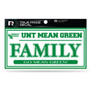 North Texas 3" X 6" True Pride Decal - Family (Alternate)