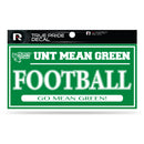 North Texas 3" X 6" True Pride Decal - Football