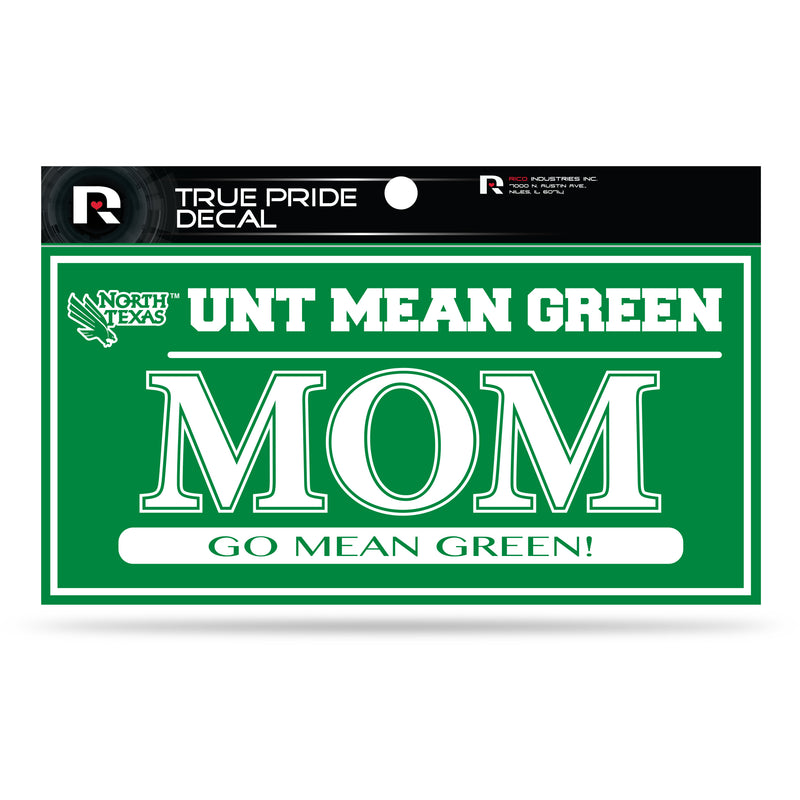 North Texas 3" X 6" True Pride Decal - Mom