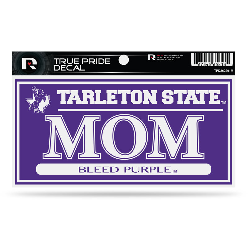Tarleton State 3" X 6" True Pride Decal - Mom