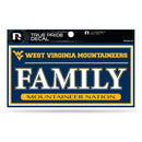 West Virginia 3" X 6" True Pride Decal - Family