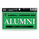 Marshall 3" X 6" True Pride Decal - Alumni