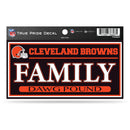 Cleveland Browns True Pride Decal - Family