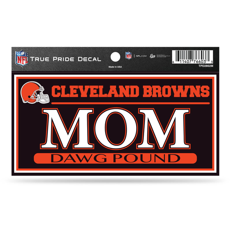 Cleveland Browns True Pride Decal - Mom