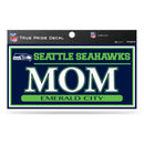 Seahawks 3" X 6" True Pride Decal - Mom