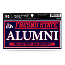 Fresno State 3" X 6" True Pride Decal - Alumni