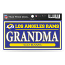 La Rams True Pride Decal (3" X 6") - Grandma