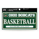Ohio University 3" X 6" True Pride Decal - Basketball