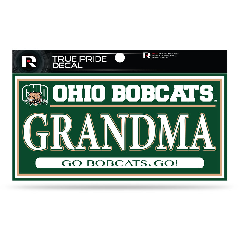 Ohio University 3" X 6" True Pride Decal - Grandma