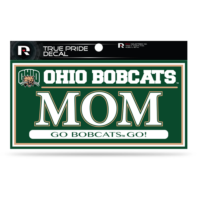 Ohio University 3" X 6" True Pride Decal - Mom