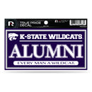 Kansas State University True Pride Decal (3X6) - Alumni
