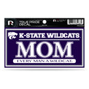 Kansas State University True Pride Decal (3X6) - Mom