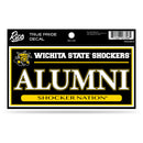 Wichita State 3" X 6" True Pride Decal - Alumni