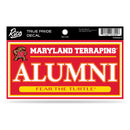Maryland University 3" X 6" True Pride Decal - Alumni