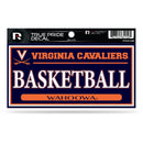 Virginia University True Pride Decal (3X6) - Basketball