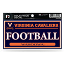 Virginia University True Pride Decal (3X6) - Football
