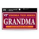 Virginia Tech 3" X 6" True Pride Decal - Grandma