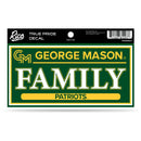 George Mason Family True Pride Decal