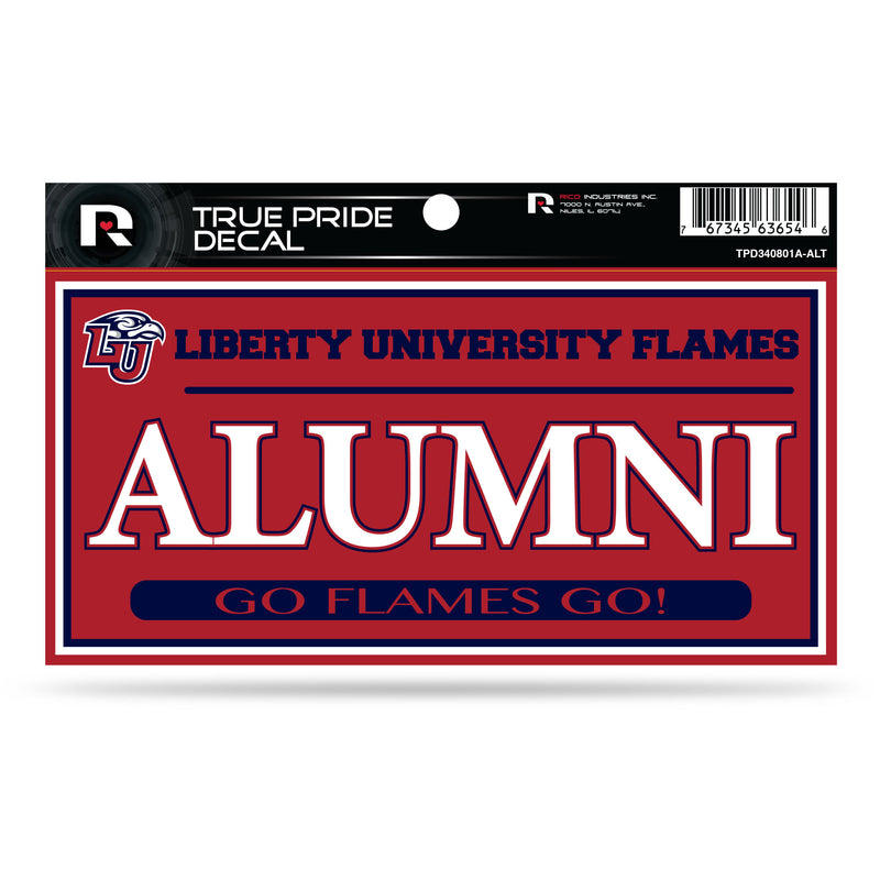 Liberty 3" X 6" True Pride Decal - Alumni (Alternate)