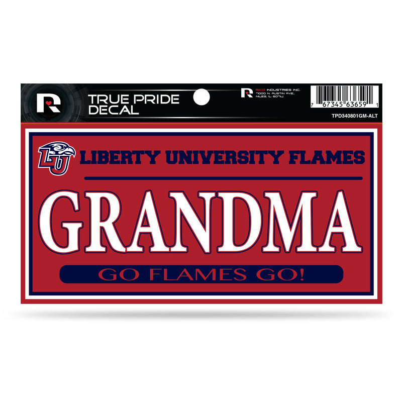 Liberty 3" X 6" True Pride Decal - Grandma (Alternate)