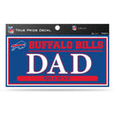 Bills 3" X 6" True Pride Decal - Dad