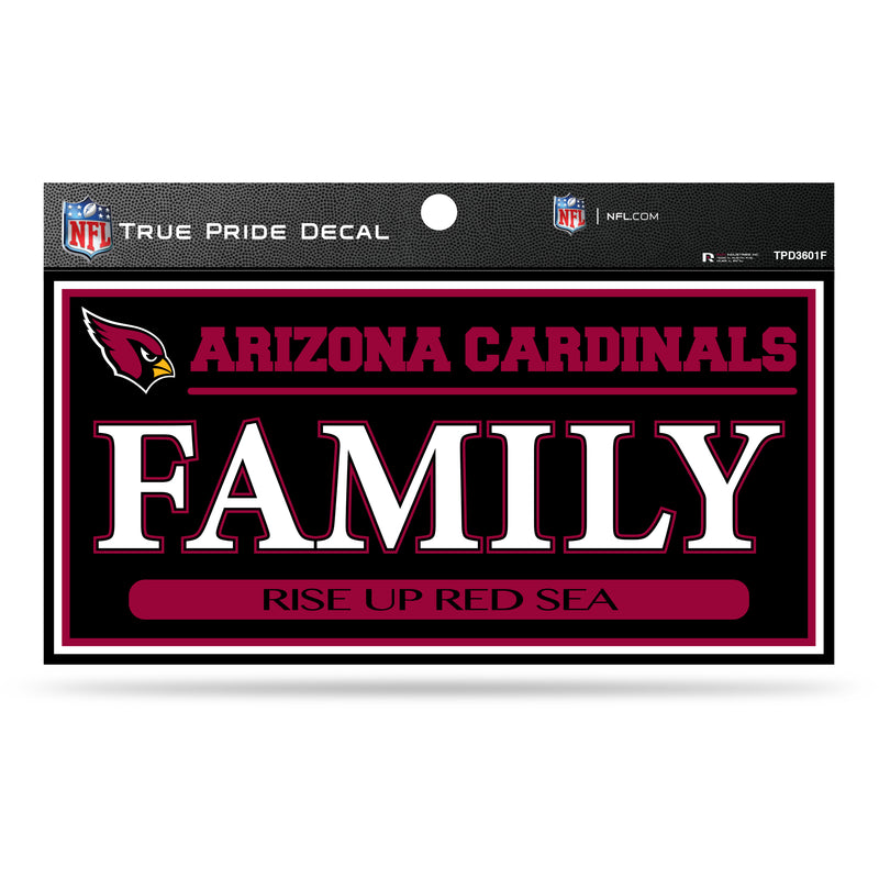 Cardinals - AZ 3" X 6" True Pride Decal - Family