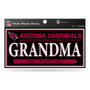 Cardinals - AZ 3" X 6" True Pride Decal - Grandma