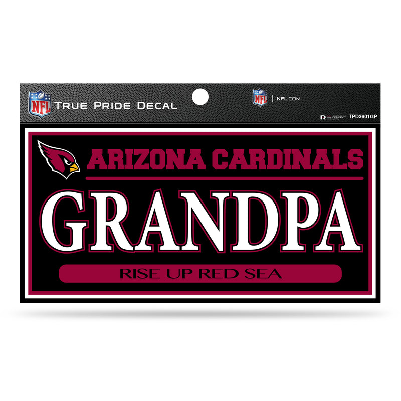 Cardinals - AZ 3" X 6" True Pride Decal - Grandpa