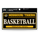 Missouri University 3" X 6" True Pride Decal - Basketball