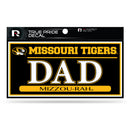 Missouri University 3" X 6" True Pride Decal - Dad