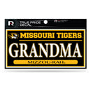 Missouri University 3" X 6" True Pride Decal - Grandma