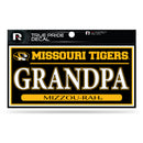 Missouri University 3" X 6" True Pride Decal - Grandpa
