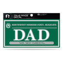 Northwest Missouri State 3" X 6" True Pride Decal - Dad