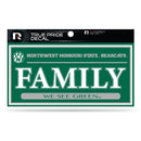 Northwest Missouri State 3" X 6" True Pride Decal - Family