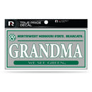 Northwest Missouri State 3" X 6" True Pride Decal - Grandma (Alternate)