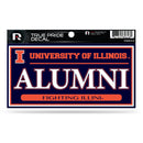 Illinois University 3" X 6" True Pride Decal - Alumni