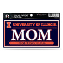 Illinois University 3" X 6" True Pride Decal - Mom