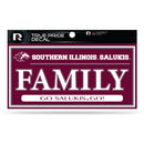 Southern Illinois 3" X 6" True Pride Decal - Family