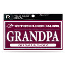 Southern Illinois 3" X 6" True Pride Decal - Grandpa