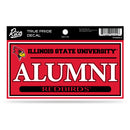 Illinois State 3" X 6" True Pride Decal - Alumni